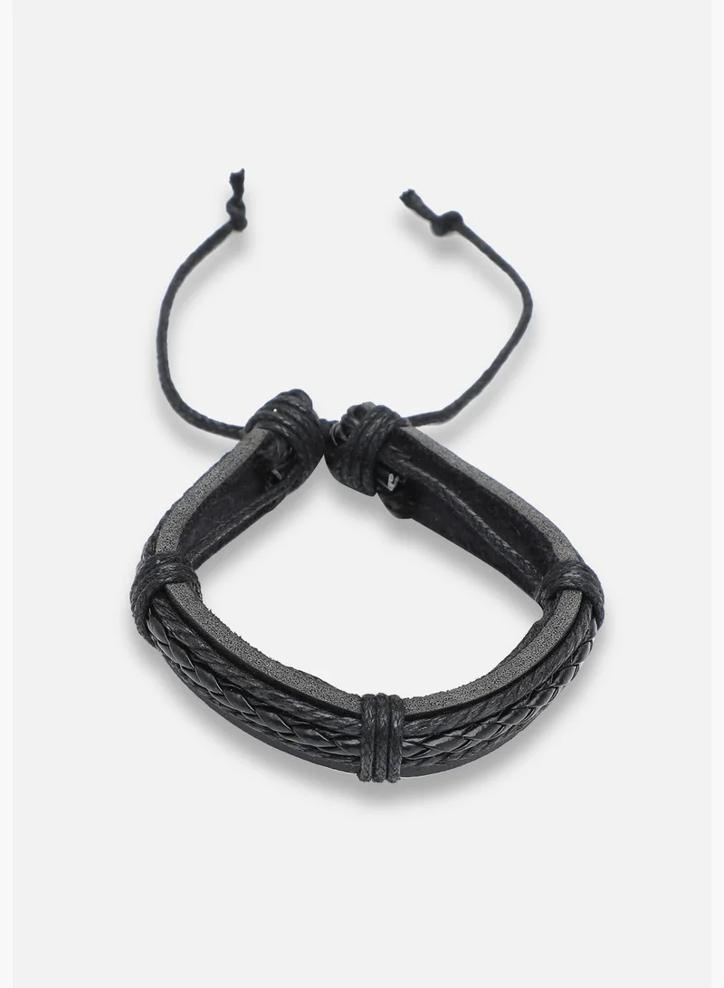 SOHI Trendy Casual PU Leather Designer Bracelet For Women