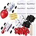 Sonwyoung 20 Sets Car Balloon DIY Steam Kits Balloon Power Car Kits Recoil Car for Kids Classroom Stem Educational and Science Activities - Image 2
