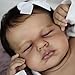 KOKOMANDY Reborn Sleeping Baby Dolls Black Girl 20 inch Realistic Reborn Doll Full Body Silicone Vinyl Lifelike African American Newborn Girl Toddler Kids Birthday Toys Age 6 - Image 4