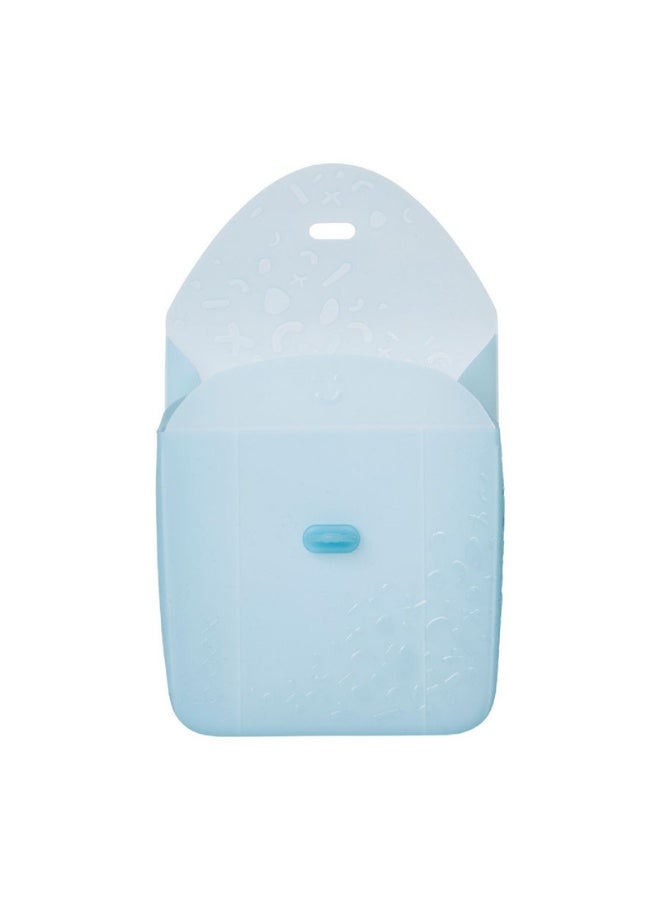 b.box Silicone Sandwich Pocket, Reusable Silicone Pouch, Fits in Lunchbox, Microwave, Freezer & Dishwasher Safe, Food Meal Prep Storage Container - Image 1