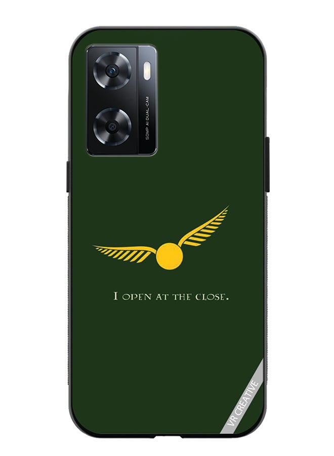 VR CREATIVE Protective Case Cover For Oppo A57/A77s I Open At The Close Design Multicolour - Image 1