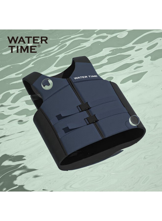 Watertime/shuichuan Life Jacket, Adult High Buoyancy Swimwear, Snorkeling Vest For Men And Women, Swimming Equipment, Deep Sea Blue-m - Image 4