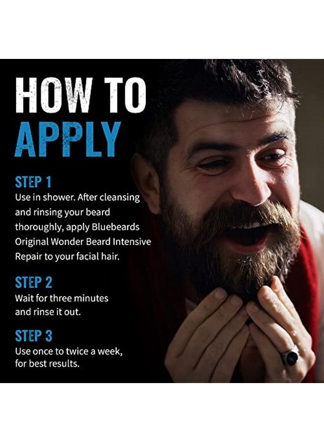 Bluebeards Original Wonder Beard Intensive Repair 4 Oz Beard Conditioner For Men With Meadowfoam Seed Oil & Amino Acids To Deeply Restore Soften And Rejuvenate Your Beard And Skin Made In Usa - Image 5