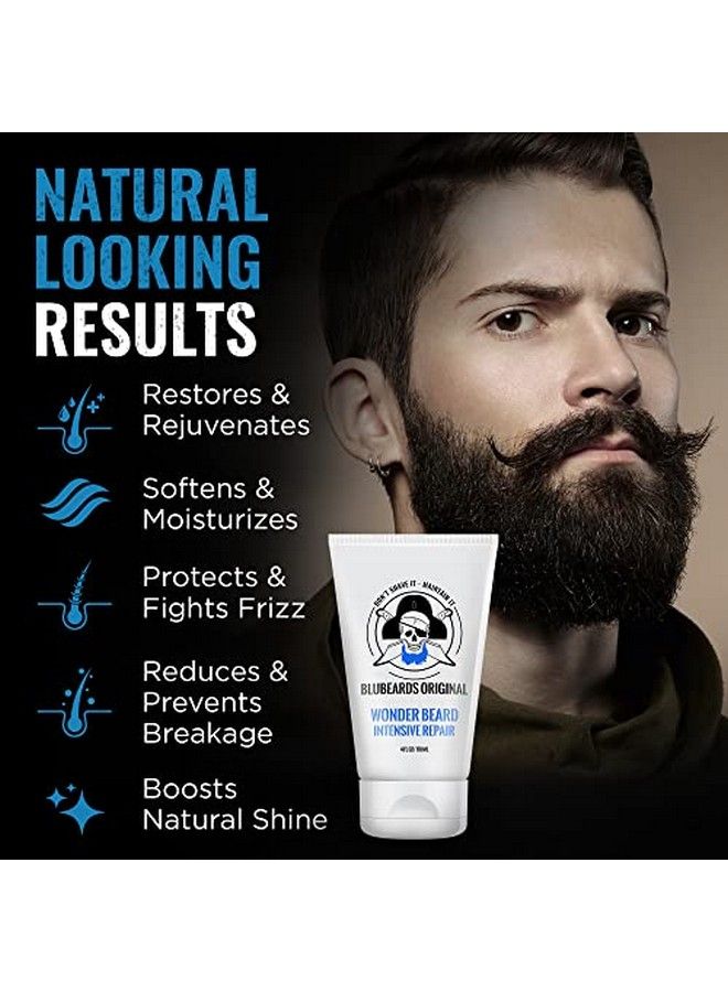 Bluebeards Original Wonder Beard Intensive Repair 4 Oz Beard Conditioner For Men With Meadowfoam Seed Oil & Amino Acids To Deeply Restore Soften And Rejuvenate Your Beard And Skin Made In Usa - Image 3