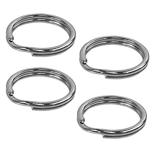 Foto&Tech Stainless Steel Round Lug Ring Camera Strap Split Ring for Small Cameras (4 pcs, Original) - Image 4