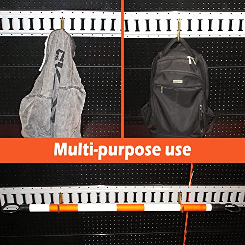ANLU LOAD 2”E Track J Hook E Track Accessories for Enclosed Trailer/Warehouses/Basements/Can Hang Backpacks,Steel,20PACK - Image 4