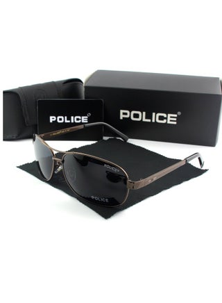Men Driving Polarized Sunglasses ,Cycling Sunglasses,with UV 400 Protection Sun Glasses Black Gold - view 2
