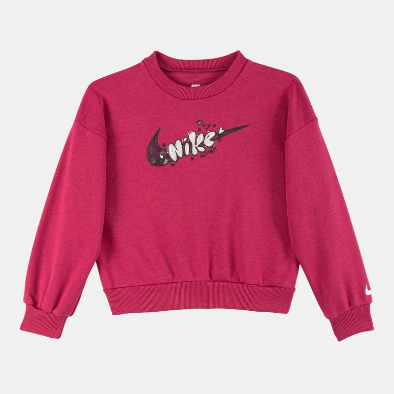 نايكي طقم سويت شيرت وبنطلون كارغو للأطفال