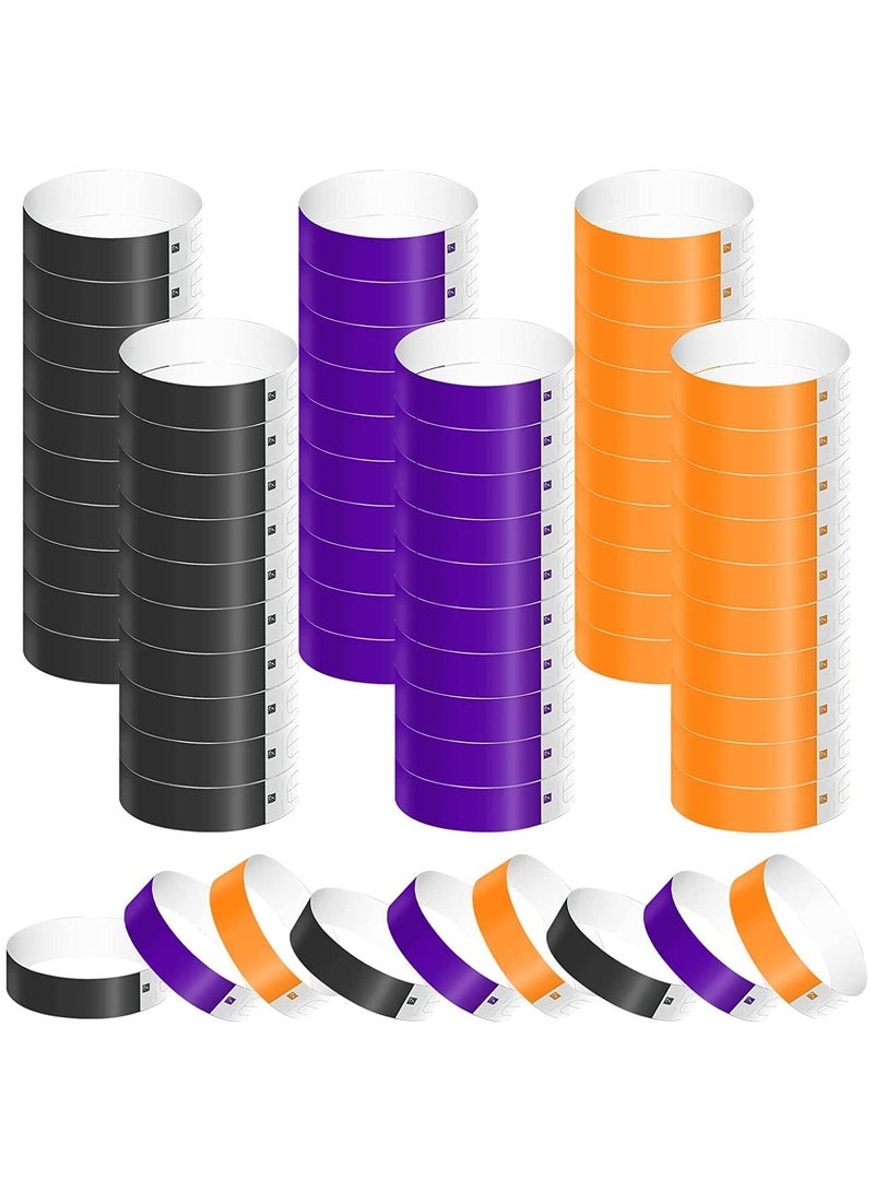 600pcs Neon Wristbands Waterproof Paper Bracelets Event Colorful Wrist Party Bands Armbands for Events Festivals Concerts - Image 1