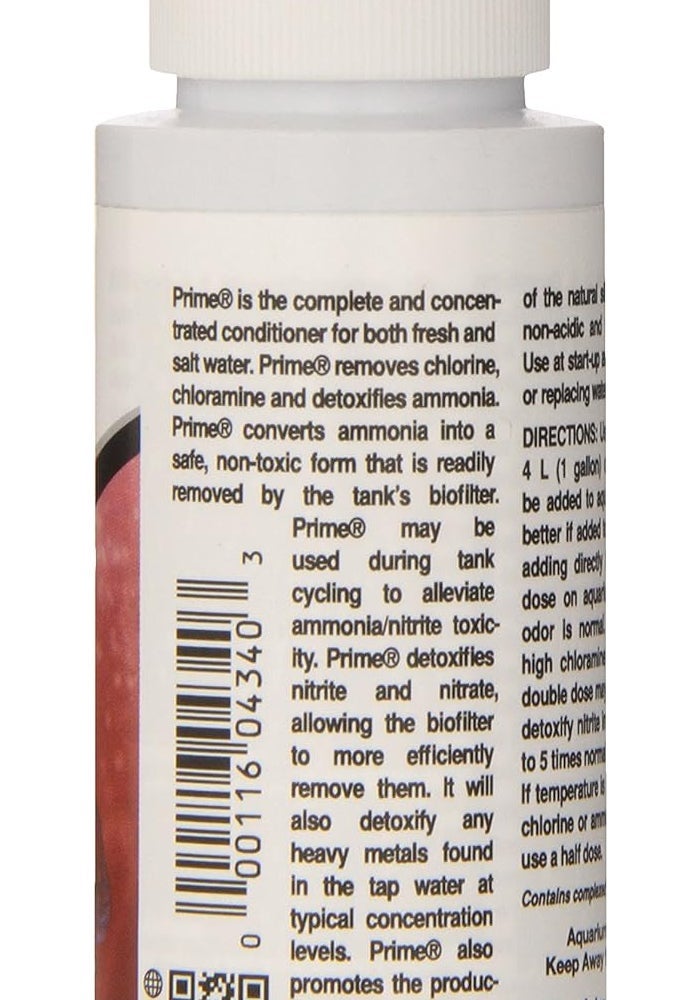 Seachem Prime Fresh and Saltwater Conditioner - 50 ml Chemical Remover and Detoxifier for Aquariums - Image 3