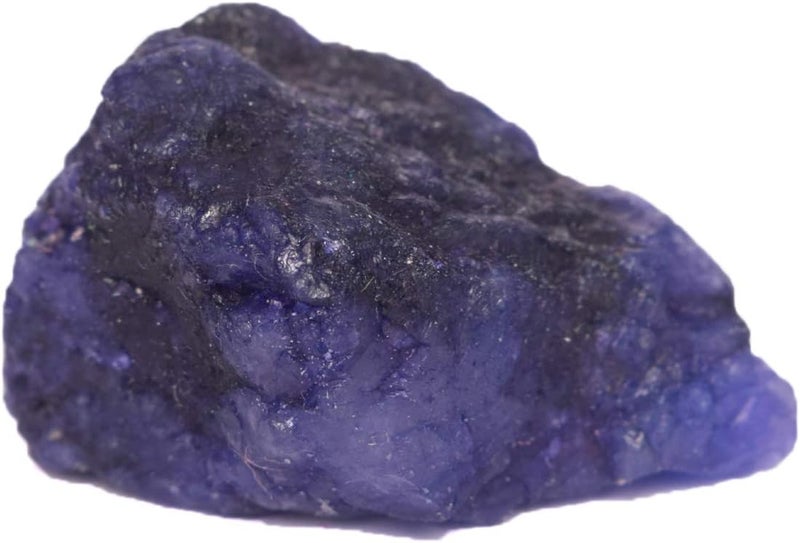 GEMHUB Natural Blue Sapphire Rough Gemstones 8-200 Carats Raw Crystals and Healing Stones Loose Gemstone Necklace For Women And Men - Image 1