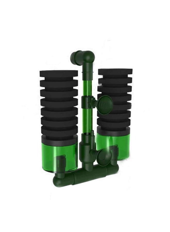 B&K مرشح إسفنجي كيميائي حيوي مزدوج الرأس QS-100A صندوق مادة مرشح امتصاص الكيمياء الحيوية القطني - Image 1