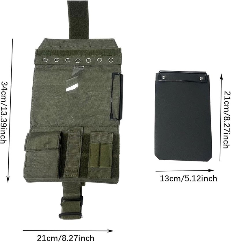 Pilot Kneeboard Notepad Holder Portable Writing Board Accessories Practical - Image 1