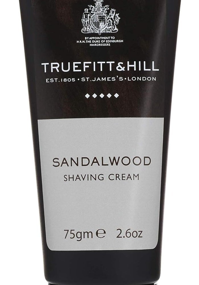 Truefitt & Hill Sandalwood Shaving Cream Tube - 75g (2.65 oz) - Image 2