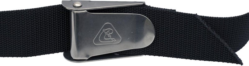 Cressi Nylon Weight Belt with Quick-Release Stainless Steel Buckle for Freediving and Spearfishing - Black - Image 5