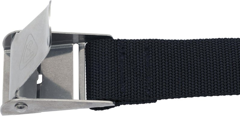Cressi Nylon Weight Belt with Quick-Release Stainless Steel Buckle for Freediving and Spearfishing - Black - Image 4