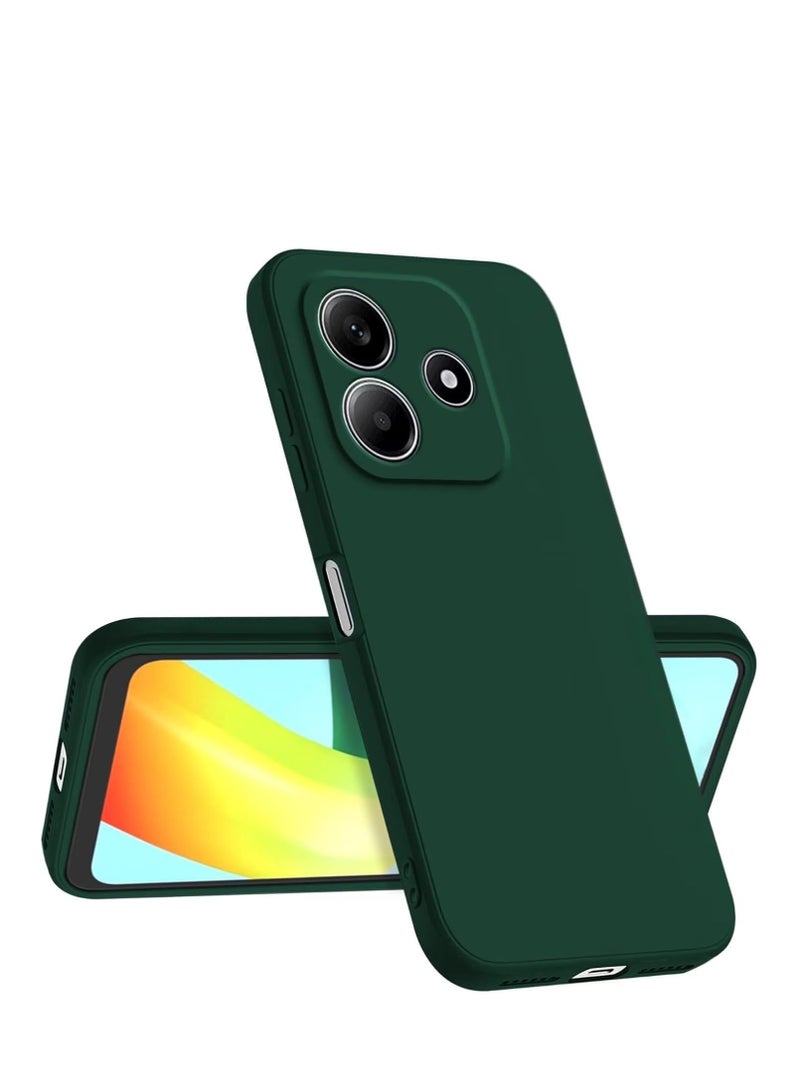 BORTONY Xiaomi Redmi Note 14 5G Case Cover Liquid Silicone Soft TPU Lightweight Shock Protective Cover with Camera Protection for Xiaomi Redmi Note 14 5G - Image 1