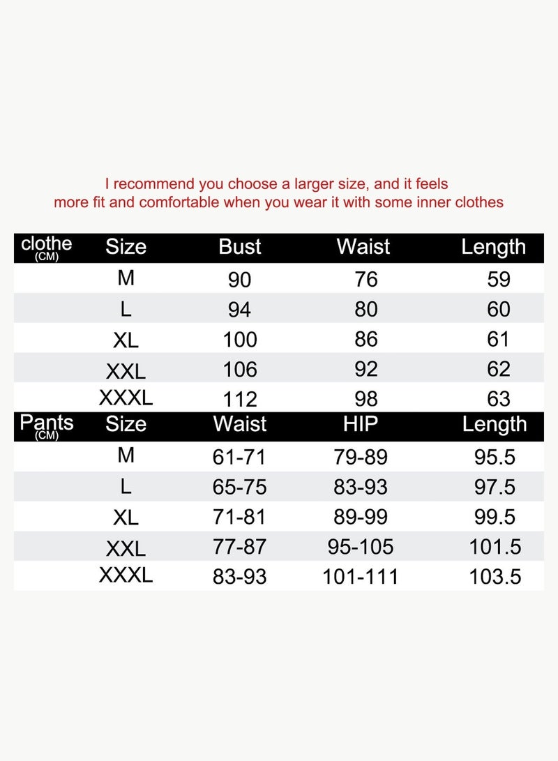 Jourvent Women’s Sauna Suit Set for Weight Loss High-Quality Breathable Quick-Dry Sweat-Wicking Compression Outfit with Zipper Long Sleeve Top High-Waist Shaping Pants Gloves Shoe Covers for Outdoor Gym Fitness Daily Use - Image 4