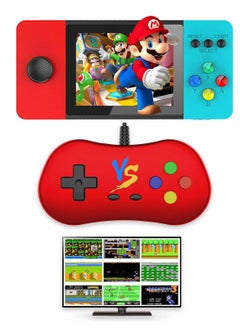 Retro Handheld Game Console, 500 FC Games, 3.5" Screen, 1200mAh Battery Portable Video Game Console, Protective EVA Case, Support Two Players & TV Connection, Gifts for Your Boys Girls