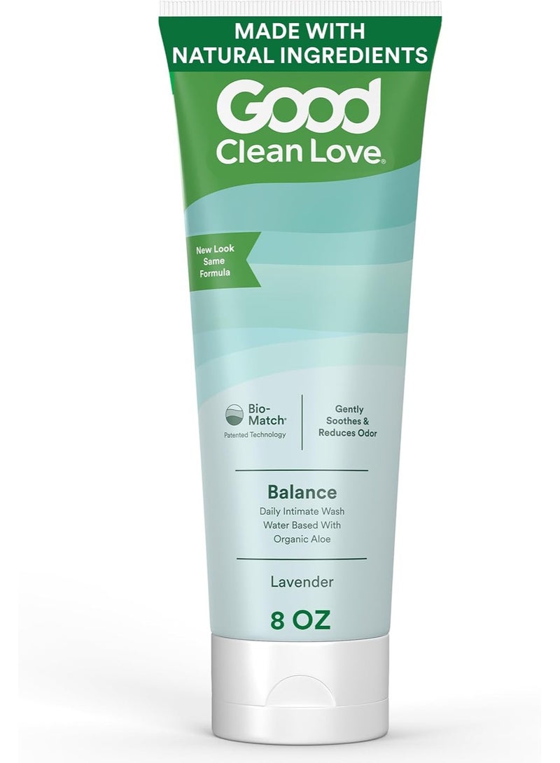 Good Clean Love : Balance Moisturizing Wash, 8 Ounce, Bio-Matched Gentle Moisturizing Cleanser