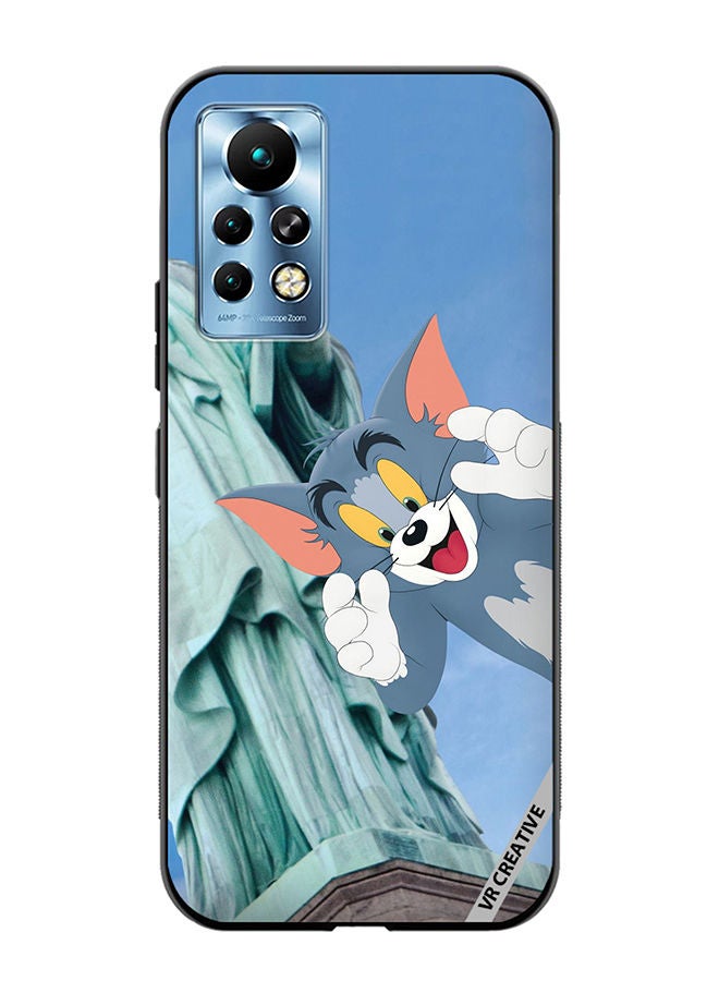 VR CREATIVE Protective Case Cover For Infinix Note 11 Pro Tom Design Multicolour - Image 1