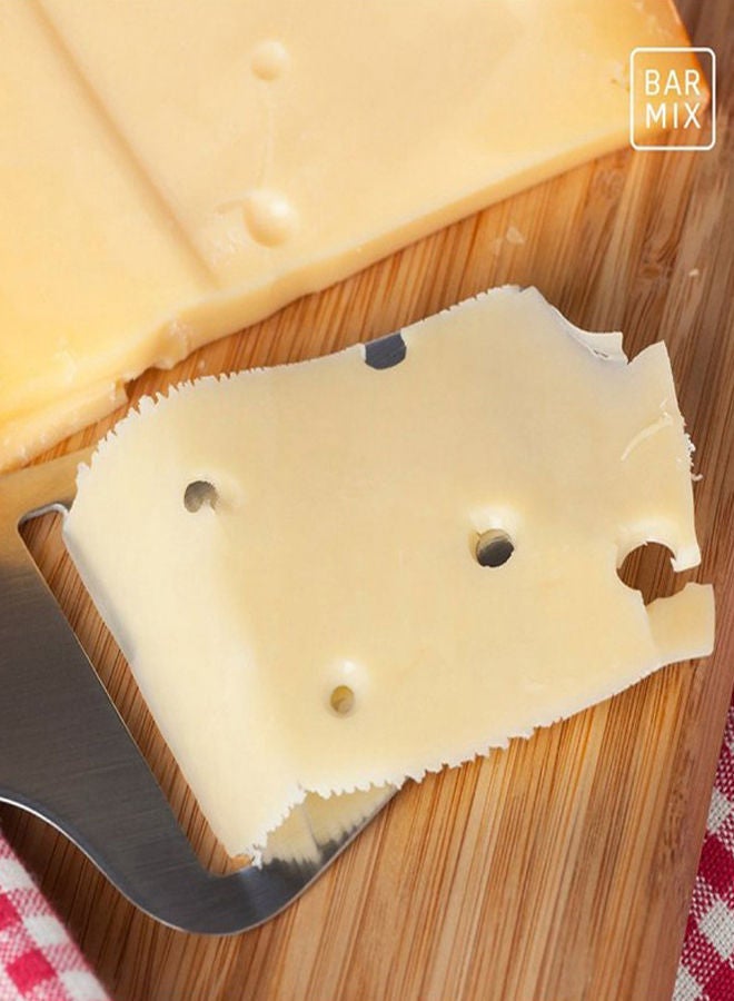 NIBEMINENT Cheese Planer Slicer Cutter Silver 21.5 x 7.5centimeter - Image 2