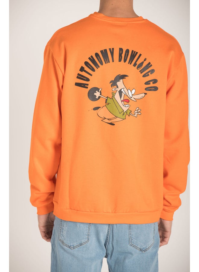 Marco Bergamo SWEATSHIRT WITH BACK PRINT .  - Image 4
