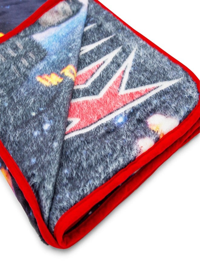 Silver Buffalo Killer Klowns from Outer Space Original Poster Raschel Fleece Throw Blanket | Soft Plush Cover for Sofa, Bed | 45 x 60 Inches - Image 3