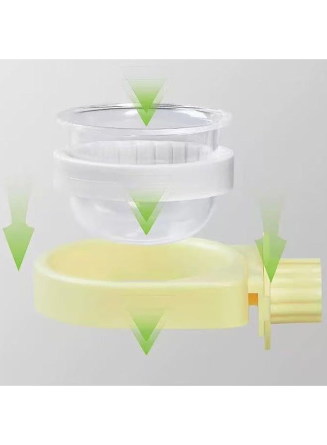 CMGTYYD. طيور أطباق الطعام - طيور كبيرة تغذية الطبق كوب إكسسوارات قفص التنين ، وأطباق الحيوانات الصغيرة ، وأجهزة شرب المياه للحيوانات الأليفة - Image 4