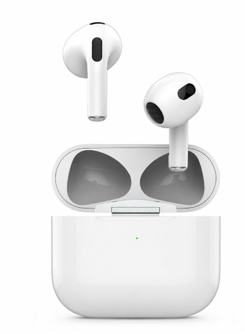 Starfire Wireless Bluetooth 5.4 Earphones with Touch Control, Dual Channel Stereo Sound, IPX4 Water Resistant Earbuds, 10m Range, 300mAh Charging Case, White - Image 2