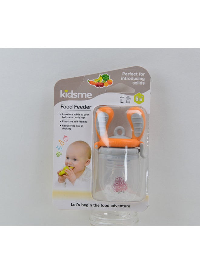 kidsme - Food Feeder Single Pack Size L From 6 Months And Above Amber - Image 1