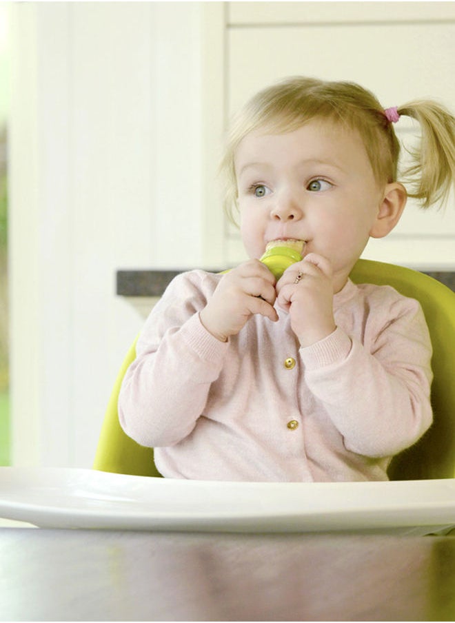 kidsme - Food Feeder Single Pack Size L From 6 Months And Above Amber - Image 1