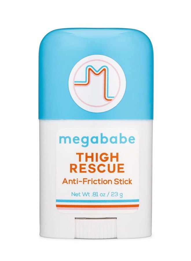 Megababe Thigh Rescue Anti-Chafe Stick Mini | Travel size, great for on-the-go | Prevents skin chafe & irritation | Thighs, arms, bra-lines & more | 0.81 oz (Pack of 1) - Image 2