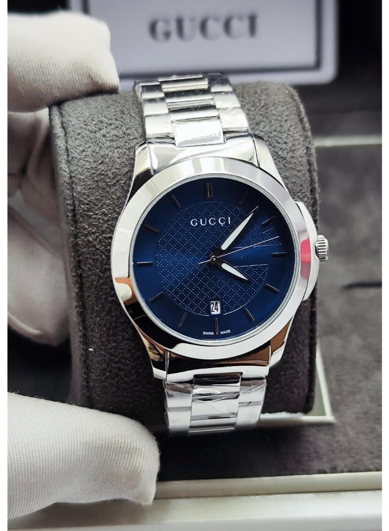 غوتشي ساعات جوتشي  فاخره جديد استل استيل اخر اصداااار فااااااخردرجه اولى