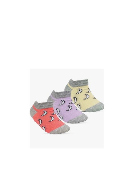 Baby Pack of 3 Lycra Ankle Socks