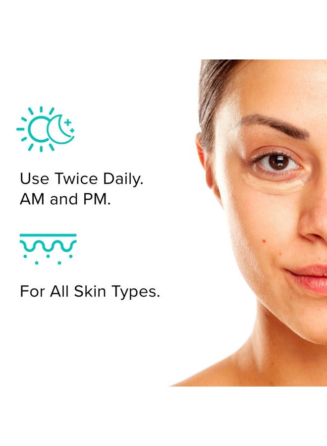 ClarityRx Cresults Natural Plantbased Vitamin C Eye Cream For Dark Circles Eye Bags Puffiness & Wrinkles (0.5 Oz) - Image 4