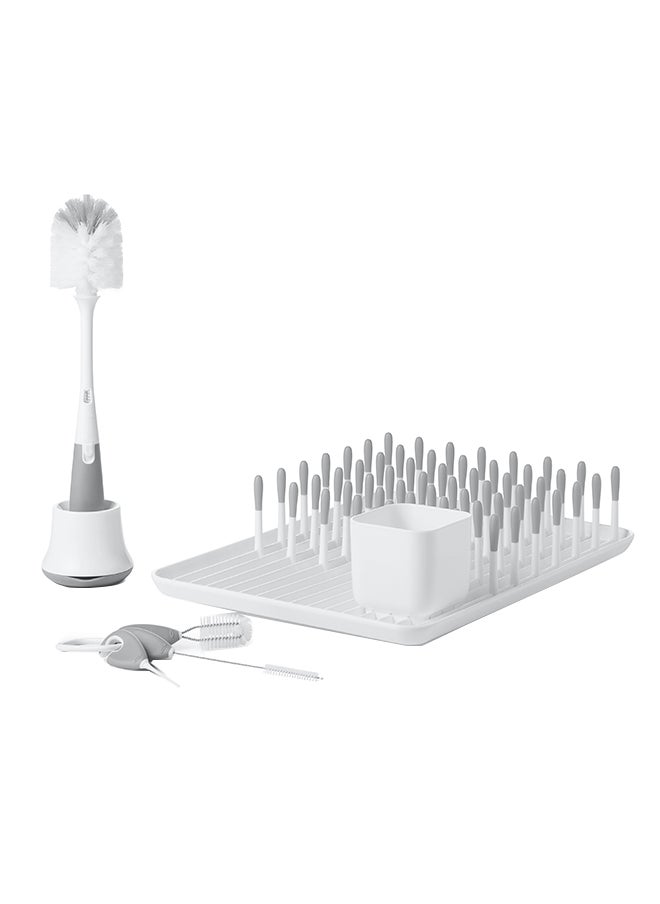 OXO TOT - Bottle And Cup Cleaning Set - Grey - Image 1