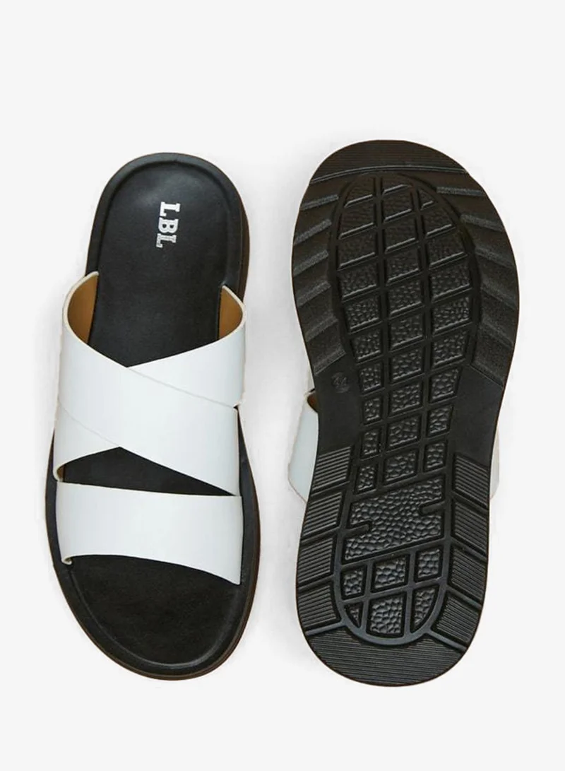 LBL By Shoexpress  Mens Solid SlipOn Sandals for Men | Best Price UAE