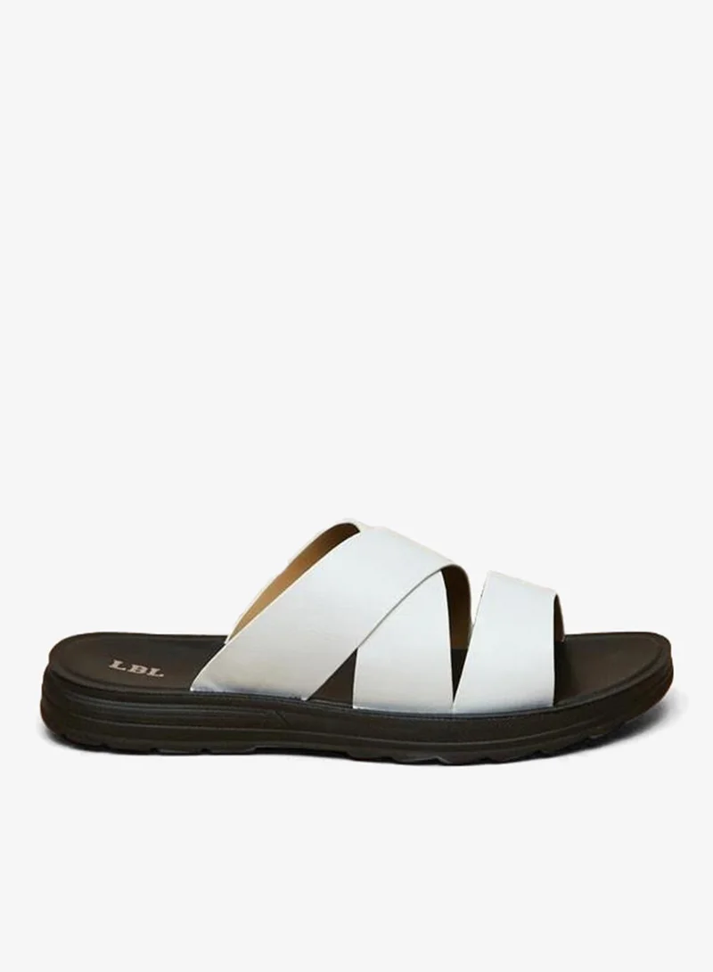 LBL By Shoexpress  Mens Solid SlipOn Sandals for Men | Best Price UAE