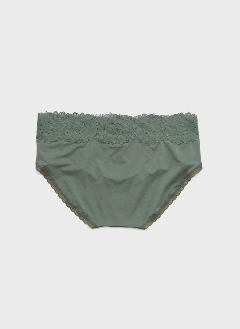 Aerie - High Leg Brief - Image 1