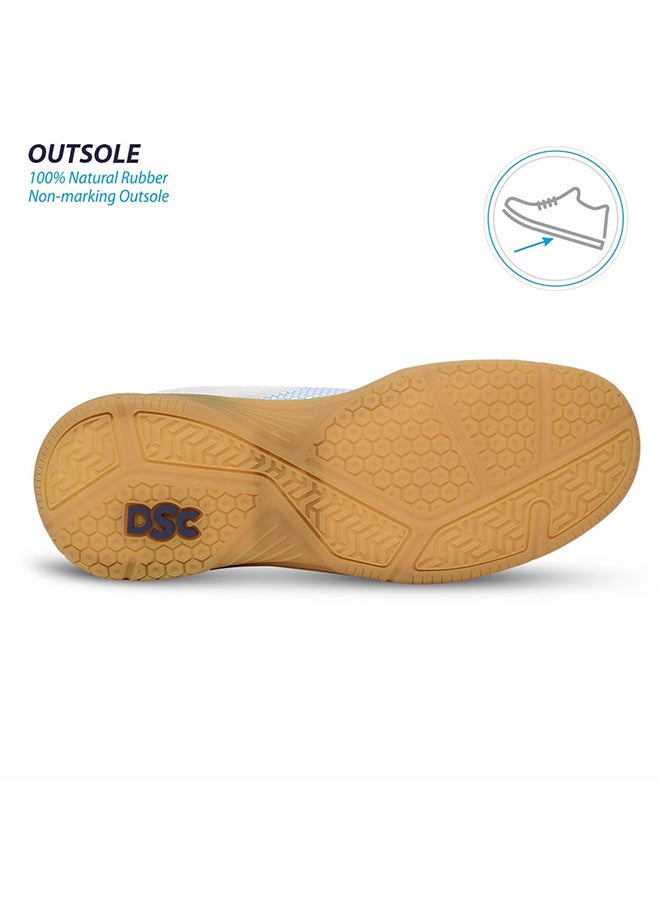 DSC Akido Badminton Shoes | Material : EVA/Rubber/Polyvinyl Chloride | For Men & Boys | Lightweight | Better Cushioning | Breathable Mesh | Better Fit - Image 3