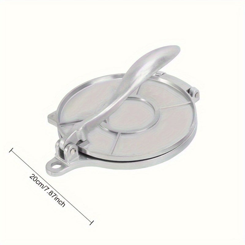 Silvery Small Dumpling Skin Press Durable Flour Corn Cake Maker - Image 5