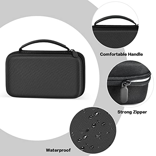 Boobowl Case Compatible with DYMO Label Maker Bundle 160/280 - Hard Protective Travel Storage Bag with Mesh Pocket, Elastic Holder & Smooth Zipper, Organizer for Tape Refills, Batteries and Charger (Box Only) - Image 4