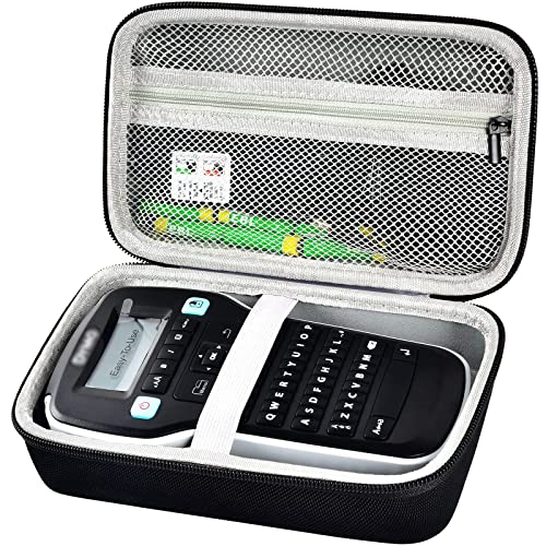 Boobowl Case Compatible with DYMO Label Maker Bundle 160/280 - Hard Protective Travel Storage Bag with Mesh Pocket, Elastic Holder & Smooth Zipper, Organizer for Tape Refills, Batteries and Charger (Box Only) - Image 1