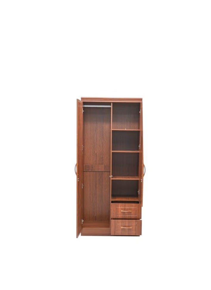 Galaxy Design Galaxy Design 2 Door Cupboard With One Side Glass GDF-MH8831  - Image 2