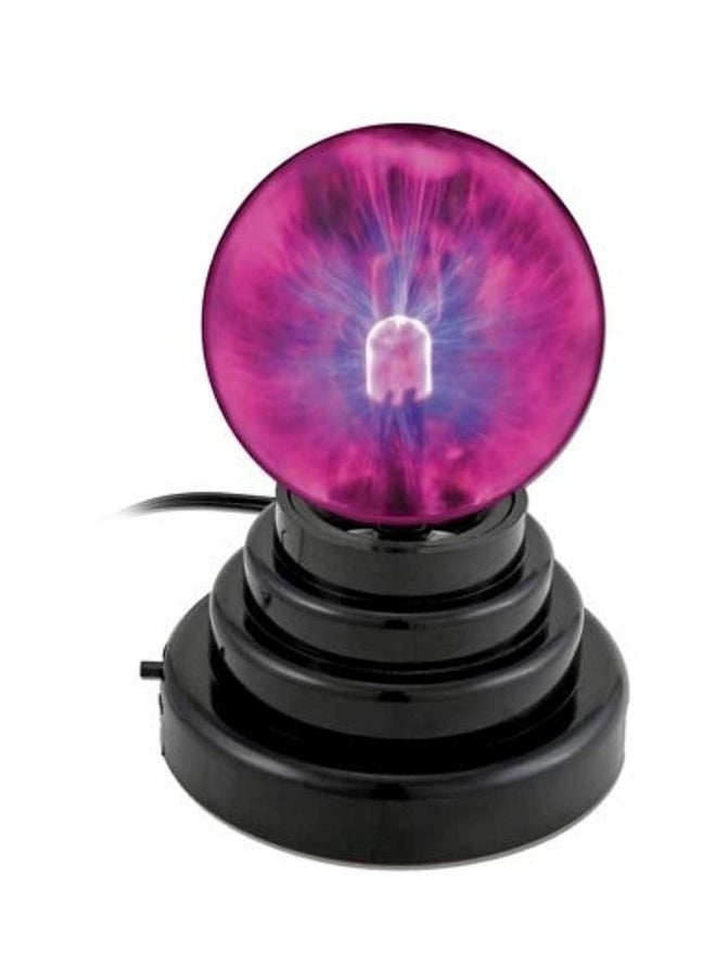 USB Plasma Ball Black/Clear 3inch