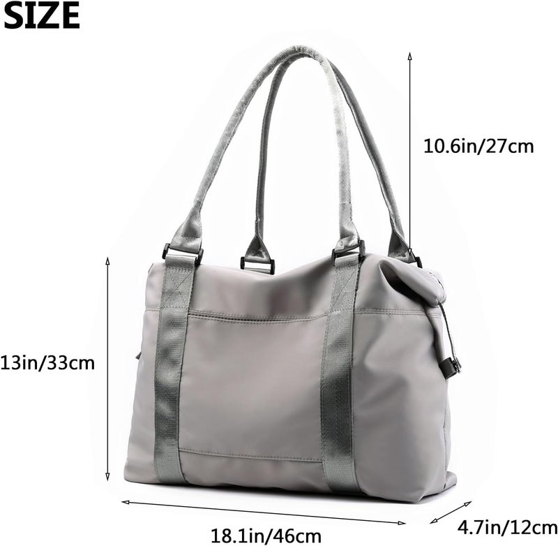 forestfish Duffle Tote Bag Weekender Bags for Women Travel with Trolley Sleeve | Travel, with Trolley Sleeve - Image 3