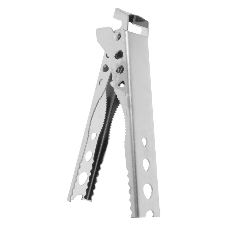 2Pcs Stainless Steel Hot Bowl Gripper Insulated Plate Lifter for Camping BBQ Microwave - Image 2