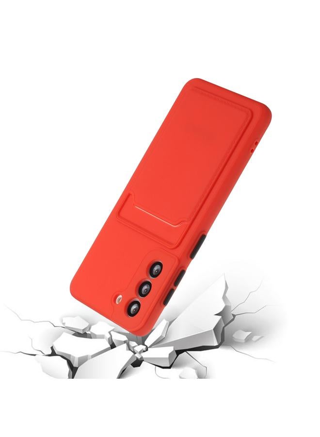 S-TOP Case For Samsung Galaxy S21 5G Card Slot Design Shockproof TPU Protective Case - Image 5