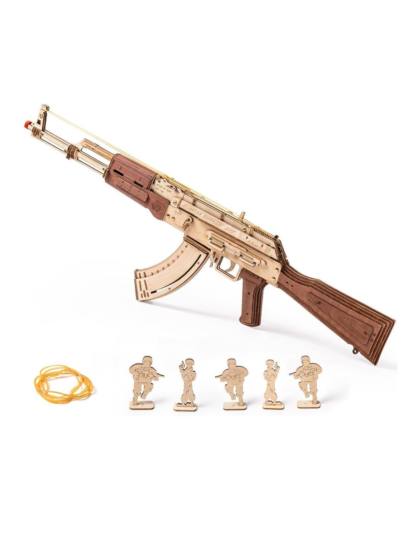 ROBOTIME ROKR AK 3D Wooden Puzzle LQ901 - Image 1